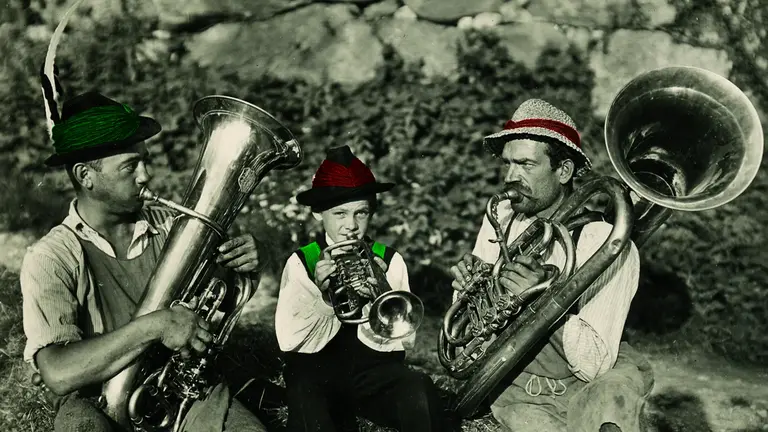 Tyrolean culture in the spring 
